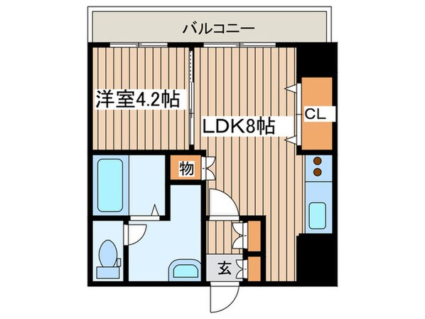 クラ－クマンションＮ１７の物件間取画像